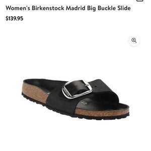 Birkenstock Madrid big buckle slide